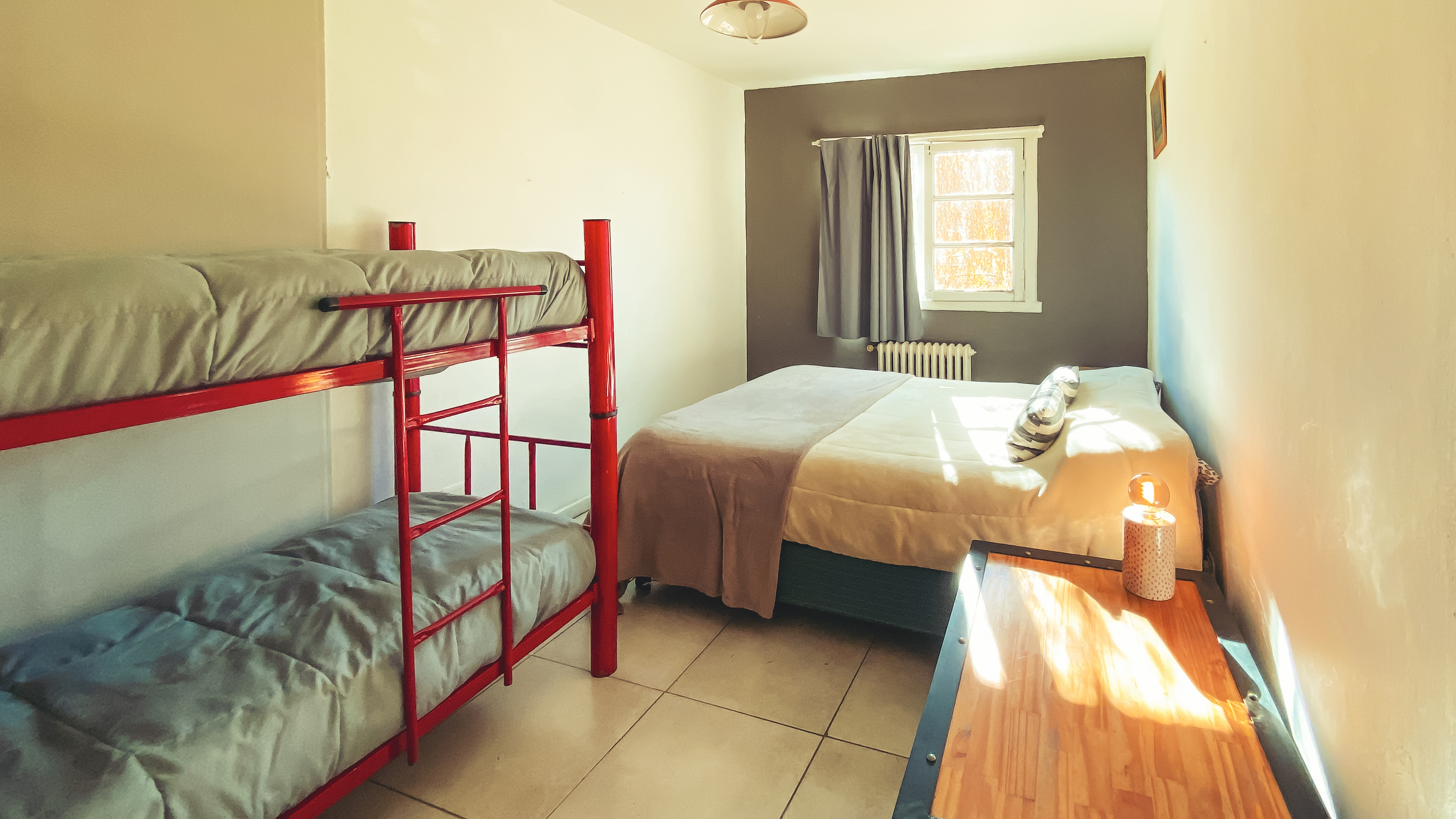 habitación doble con baño privado